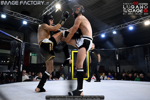 2023-12-02 Lugano in the Cage 6 01421 Kickboxing - Alfred Maccagni-Filippo Pfister